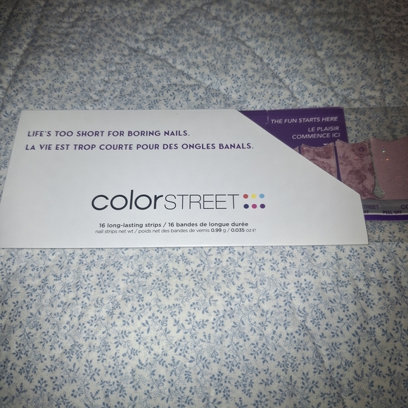 Color Street Other - Color Street Nail Strips - Floral and Forever